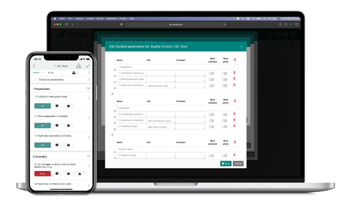 Web checklist edit macbook